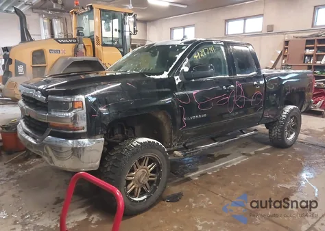 2018 Chevrolet Silverado 1500 1Lt/2Lt z USA, uszkodzony, nr VIN 1GCVKRECXJZ376287